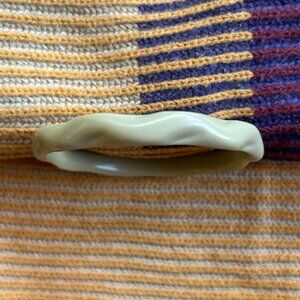 Vintage Sage Bakelite Bangle